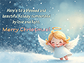 Christmas eCards Design (Angel Blessings)