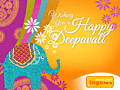 Deepavali eCards Design (Blissful Diwali)