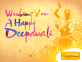 Deepavali eCards Design (Joyous Diwali)